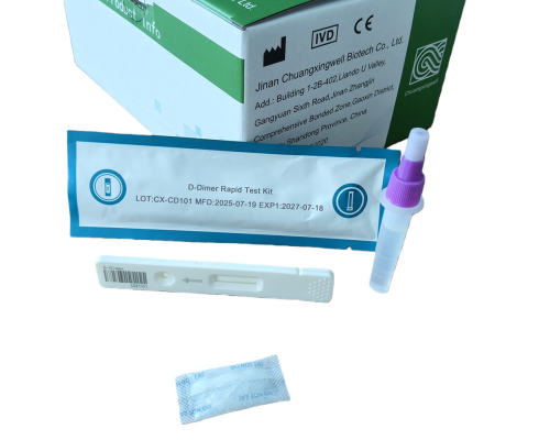 POCT D-dimer Diagnostic Kit CX-D-dimer CE Certified Class II Manual Measuring Exclude Venous Thrombosis