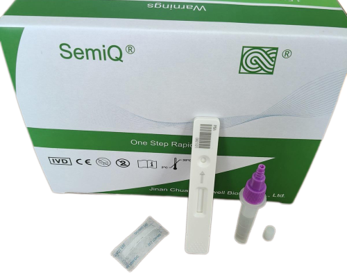 PSA Rapid Antigen Test Kit Manual Dry Fluorescence Immunoassay for Prostate Carcinoma Clinical Diagnostic