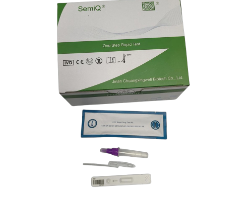 Fluorescence Immunoassay Cotinine COT Rapid Test Cassette Blood Testing Equipment for Urine Serum Sample