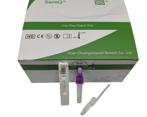 Fluorescence Immunoassay Cotinine COT Rapid Test Cassette Blood Testing Equipment for Urine Serum Sample