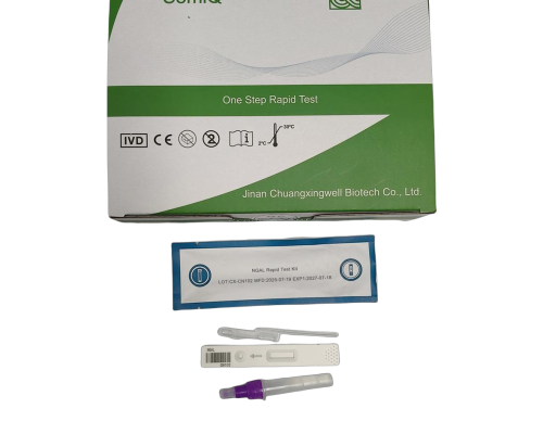 CE/ISO Certified Class II NGAL Rapid Test Kit (POCT Analyzer) Manual Power for Neutrophil Gelatinase-associated Lipocalin (NGAL)