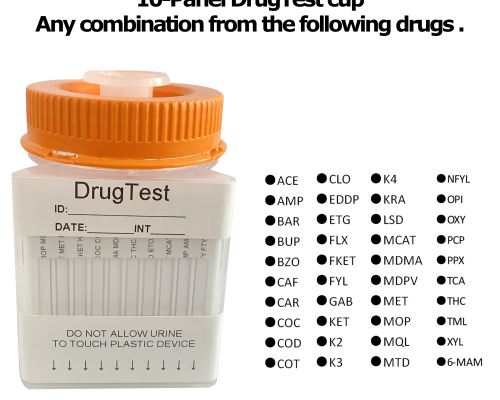 Chuangxingwell SemiQ Rapid Test Cup Professional Manufacturer's Multi-Drug Urine Test 99% Accuracy Quick 3-5 Minute Manual