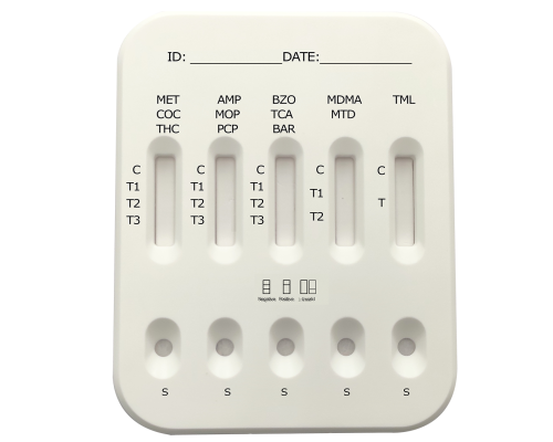 Multi-Drug Rapid Test Cassette (Saliva)