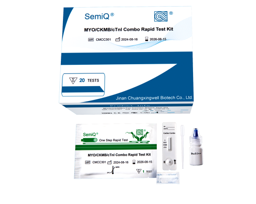 MYO/CK-MB/cTnl Combo Rapid Test Kit