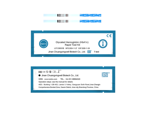 Glycated Hemoglobin (HbA1c) Rapid Test Kit