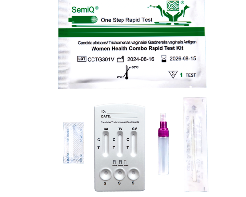 Candida albicans/ Trichomonas vaginalis/ Gardnerella vaginalis Antigen Combo Rapid Test Kit