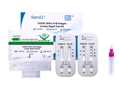 COVID-19/Flu A+B Antigen Combo Rapid Test Kit