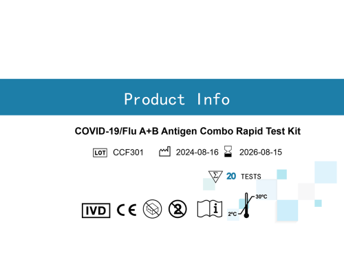COVID-19/Flu A+B Antigen Combo Rapid Test Kit