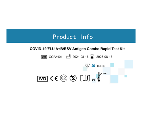 COVID-19/Flu A+B/RSV Antigen Combo Rapid Test Kit